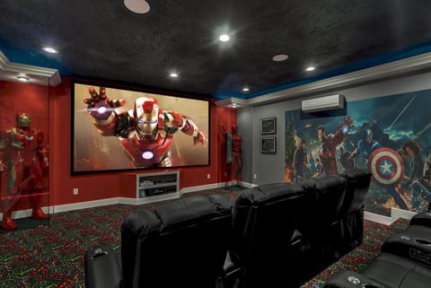 Welcome To Hangar TWO! Incredible Movie Theater-Watch Movies And TV-Play Video Games