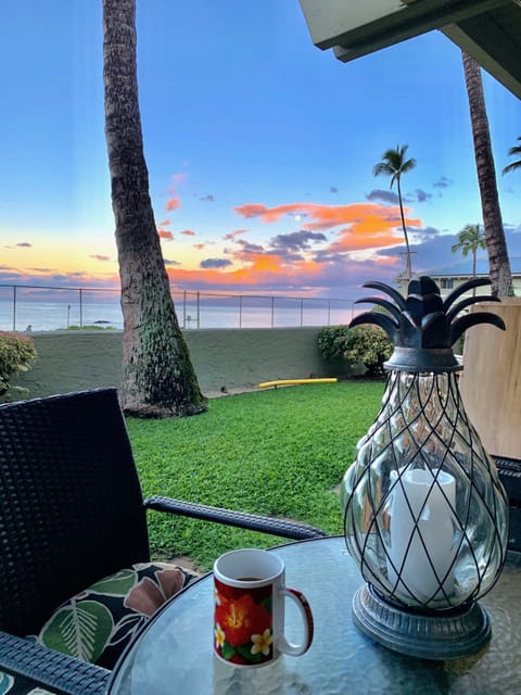 Start your morning and end your day overlooking the ocean.