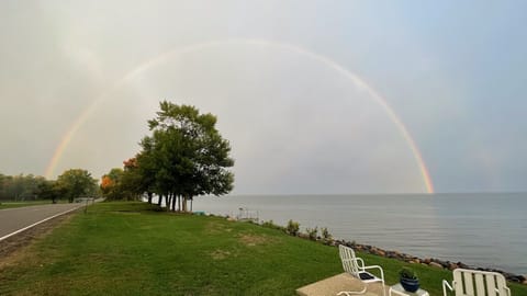 Enjoy beautiful views of Mille Lacs Lake.