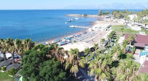Private beach nearby, sun loungers, beach umbrellas, beach bar