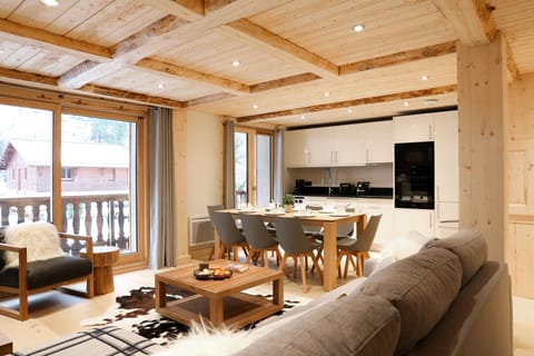 Open plan living area