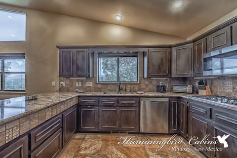 Enjoy the view from the kitchen sink!