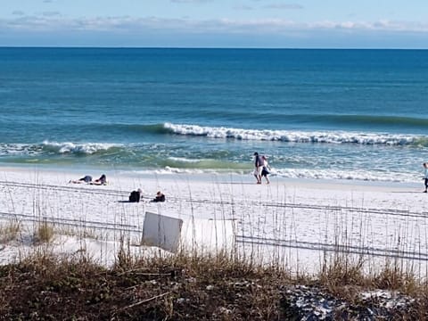 Our beach from Old Hwy. 98.