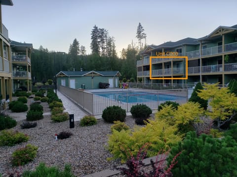 Second floor unit pool