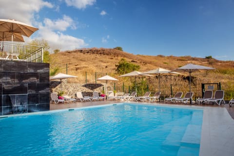 Outdoor pool, open 8:00 AM to 7:30 PM, pool umbrellas, sun loungers