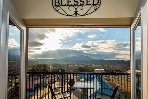 Welcome to Mountain View Condo #1605 - View looking towards the Parkway and Bluff Mountain