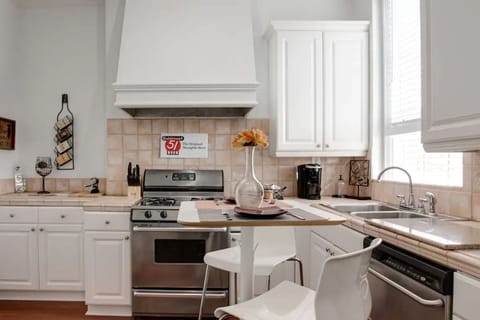 Full functioning kitchen with kitchen essentials