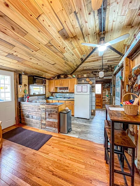 Kitchen view from living room