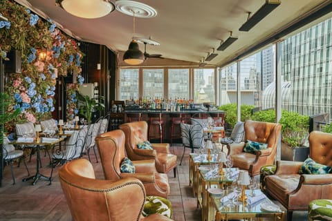 Rooftop bar, alfresco dining, open daily