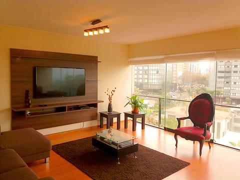 Family Apartment, 2 Bedrooms | Living area | TV