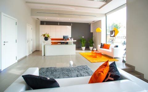 Lobby sitting area