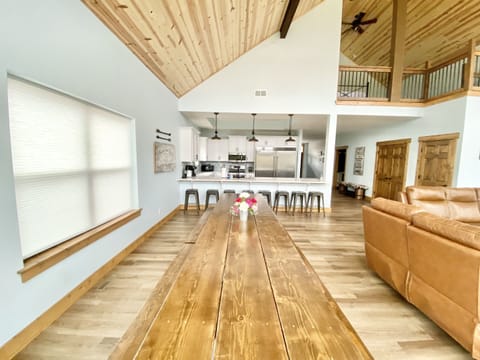 Custome made dining table for a large family