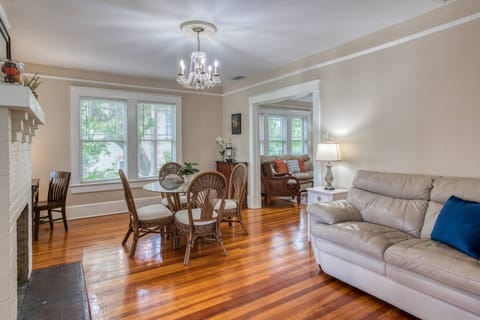 Plenty of seating and dining spaces for all.
