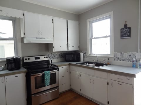 Kitchen stocked with essentials
