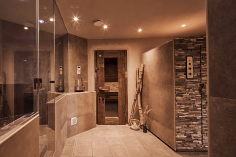 Sauna, body treatments, hot stone massages, body wraps, body scrubs