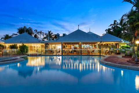 3 outdoor pools, open 8:00 AM to 9:00 PM, pool umbrellas, sun loungers