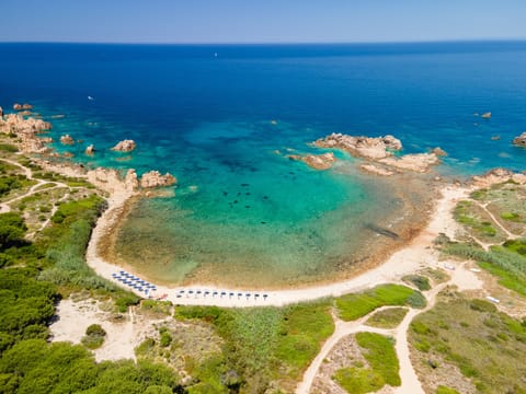 Beach nearby, white sand