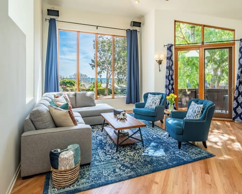 Grand living room space