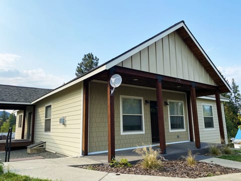Front Door and Patio View
