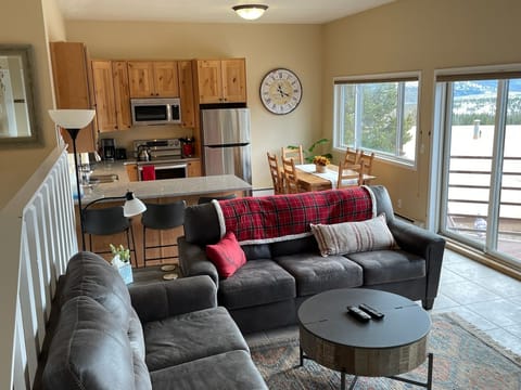 Queen sleeper sofa bed.