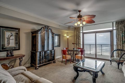 Enjoy the view of the Atlantic from the living room.