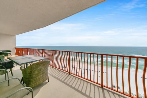 Balcony Views of the Gulf from huge balcony!