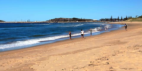 Beach nearby, white sand