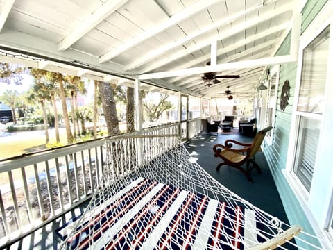 View from Hammock (front porch)