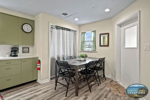 Kitchen with dining table for 5