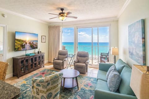 Plenty of seating for the whole family with a view.