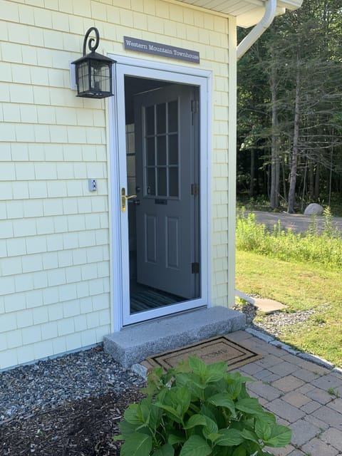 Western Mountain Townhouse is the end unit on the right side of the building.
