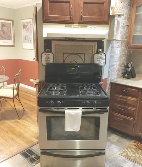 Stainless steel stove