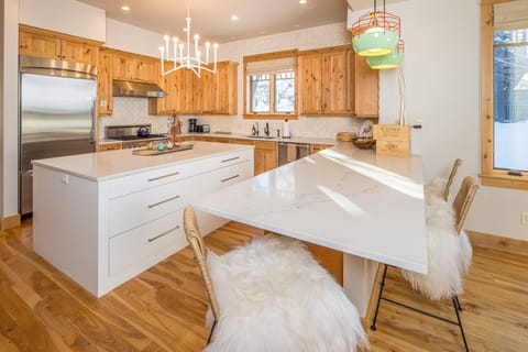 Kitchen with Bar Seating