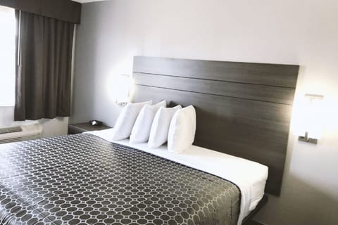 Desk, blackout drapes, iron/ironing board (on request), WiFi (free)