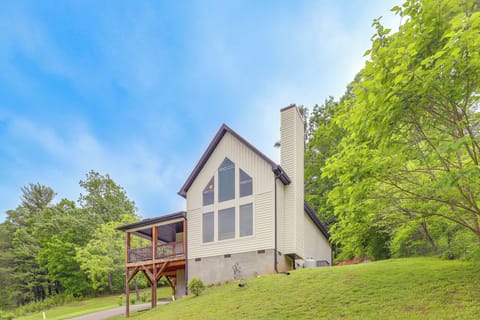 Asheville Vacation Rental | 3BR | 2BA | Stairs Required to Access