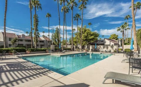 Relax at Poolside at the community pool!