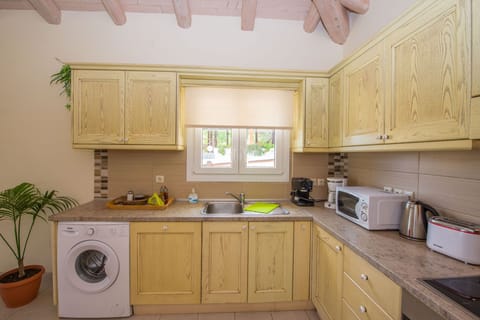 Villas Porto Kamini in Afionas Corfu Kitchen