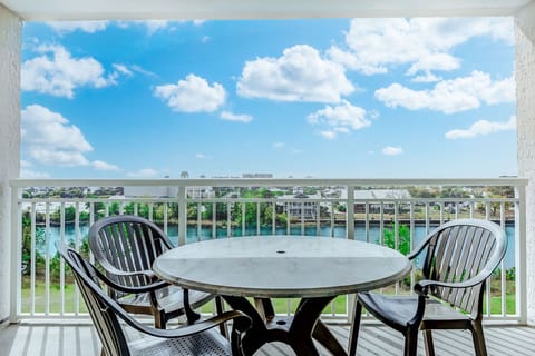 View of Barefoot Landing from Living Room Balcony