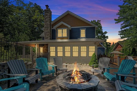 Great times and wonderful conversation will be a highlight as you gather around the firepit.