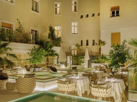 Breakfast served, local and international cuisine