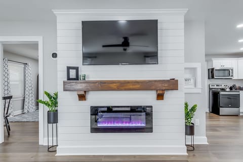 TV and e-Fire Place