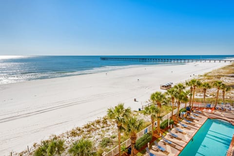 View From Our Balcony - This Beach Is Never Crowded!