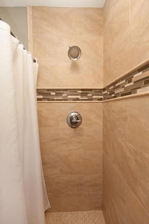 Free toiletries, hair dryer, towels, soap