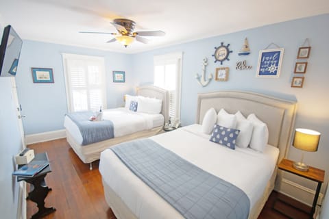 Deluxe Room, 2 Double Beds | Premium bedding, blackout drapes, soundproofing, iron/ironing board