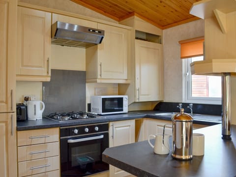 Kitchen | Lodge A - Deeside Woodland Lodges, Dinnet, near Ballater