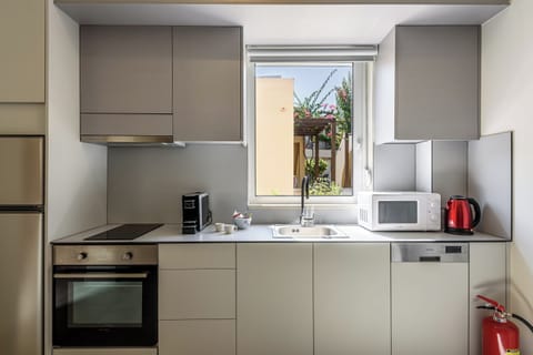 Villa, 1 Bedroom | Private kitchen | Full-size fridge, microwave, oven, stovetop