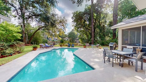 Private Pool with Views of the 11-mile Lagoon System