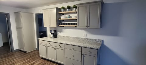 Lots of counter space for meal prep or food service
