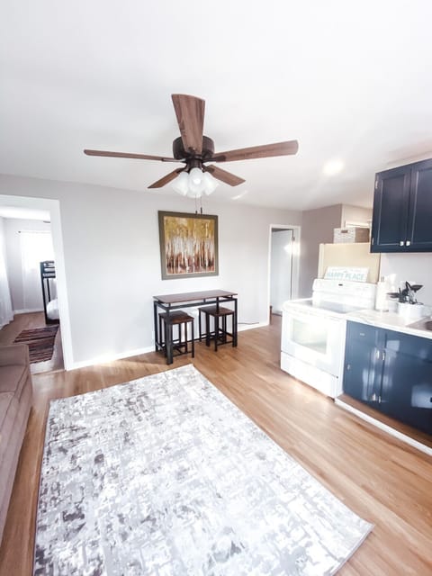 Kitchen and Living Area