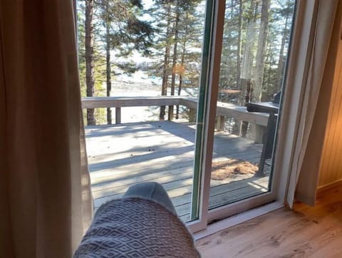 Deck & view from living room area